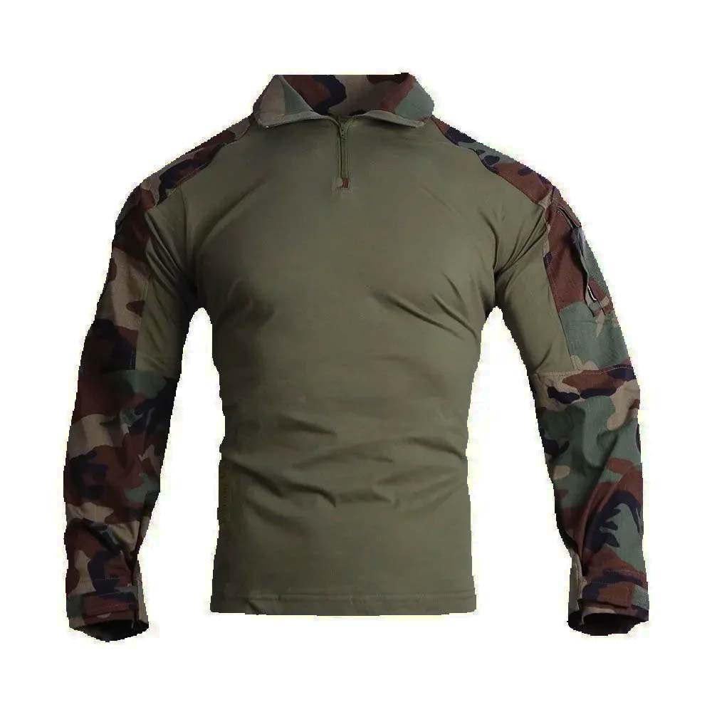 Hunting Outdoor Shirts - AUยุทธวิธีCombatเสื้อMens Gen3 Tops Camoflageเสื้อยืดแขนยาวเสื้อผ้าล่าสัตว์เสื้อเดินป่ากลางแจ้งการฝึกอบรมAirsoft