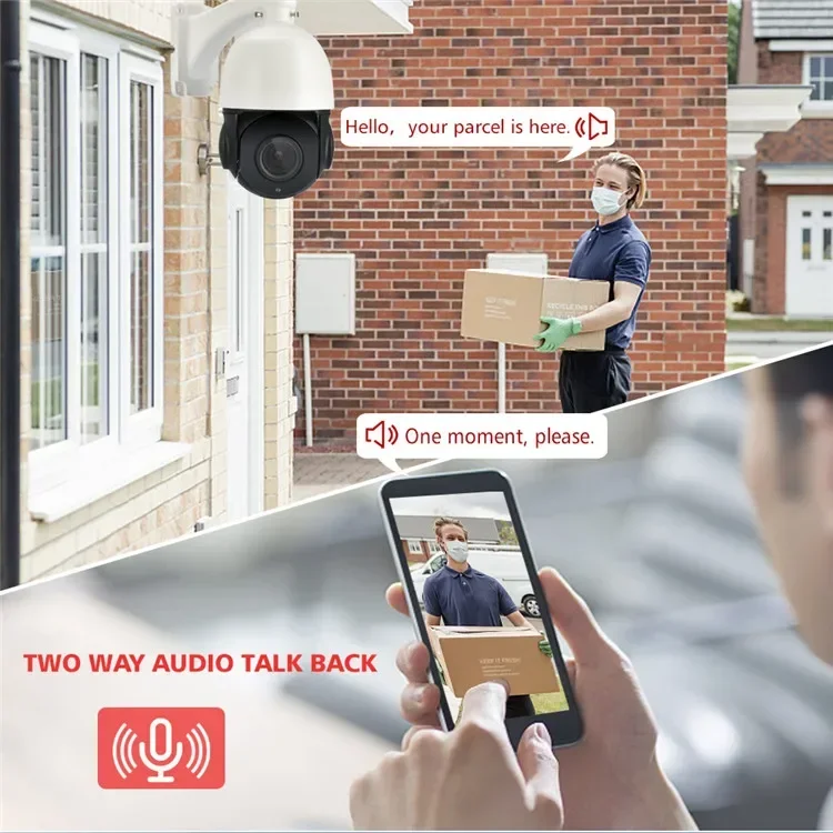 Outdoor Hunting Camera Wifi - กล้องติดตามสัตว์ป่าไร้สาย 5MP ซูม 30 เท่า PTZ