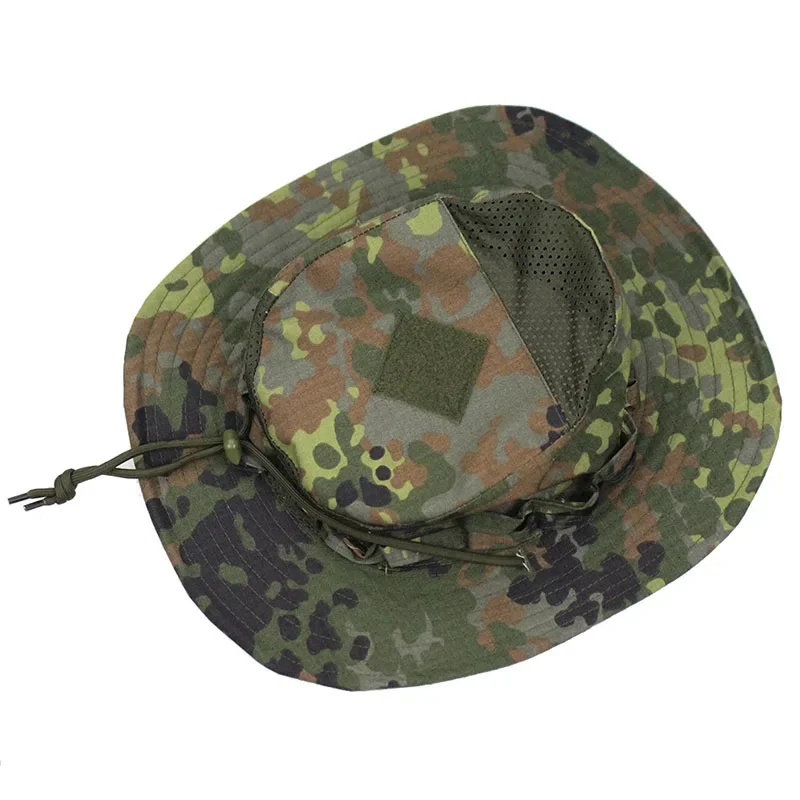 Hunting Outdoor Hats - หมวกบอนนี่ลายพรางแบบใหม่ หมวกปีกกว้างสำหรับล่าสัตว์ กีฬากลางแจ้ง ตกปลา เดินป่า ป้องกันแสงแดด