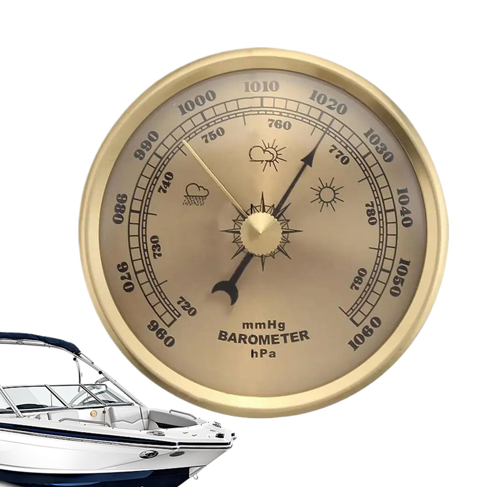 Hunting Outdoor Thermometer - บารอมิเตอร์ตกปลา เกจวัดความดันอัตโนมัติ บารอมิเตอร์แบบพกพาสำหรับตกปลา ท่องเที่ยว เดินป่า ตั้งแคมป์