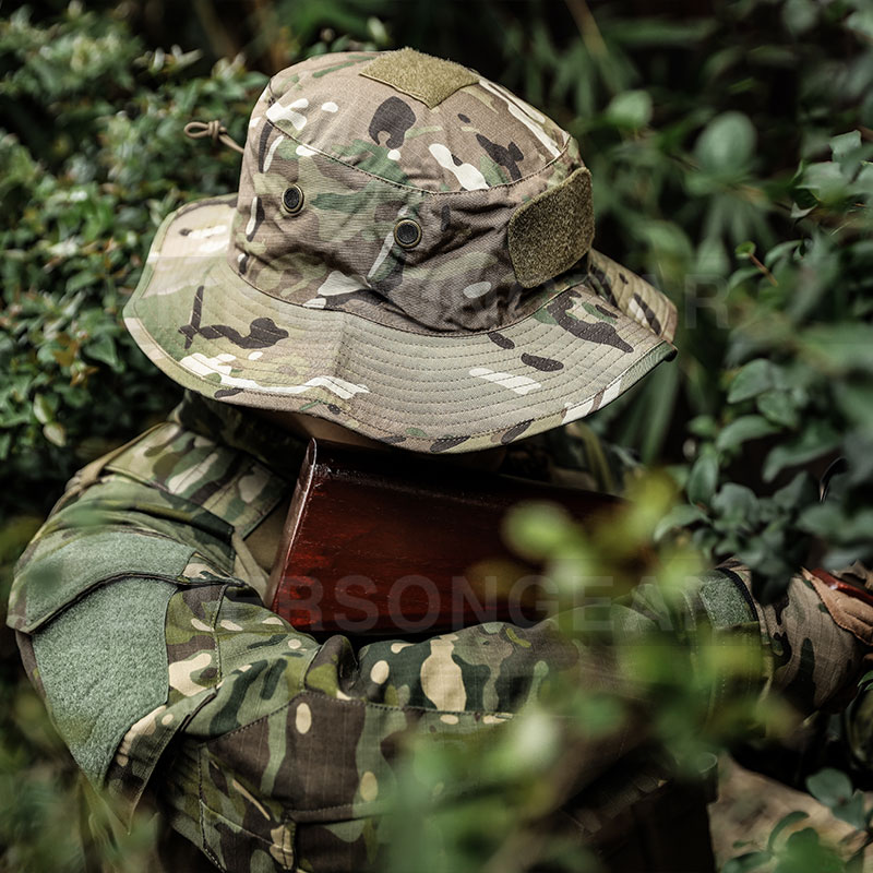 Mens Outdoor Hunting Hats - Emersongear ยุทธวิธี Boonie หมวกหมวกเดินป่าหมวกกีฬากลางแจ้งตกปลาล่าสัตว์เดินป่าตั้งแคมป์หมวกบุรุษ Headwear Airsoft