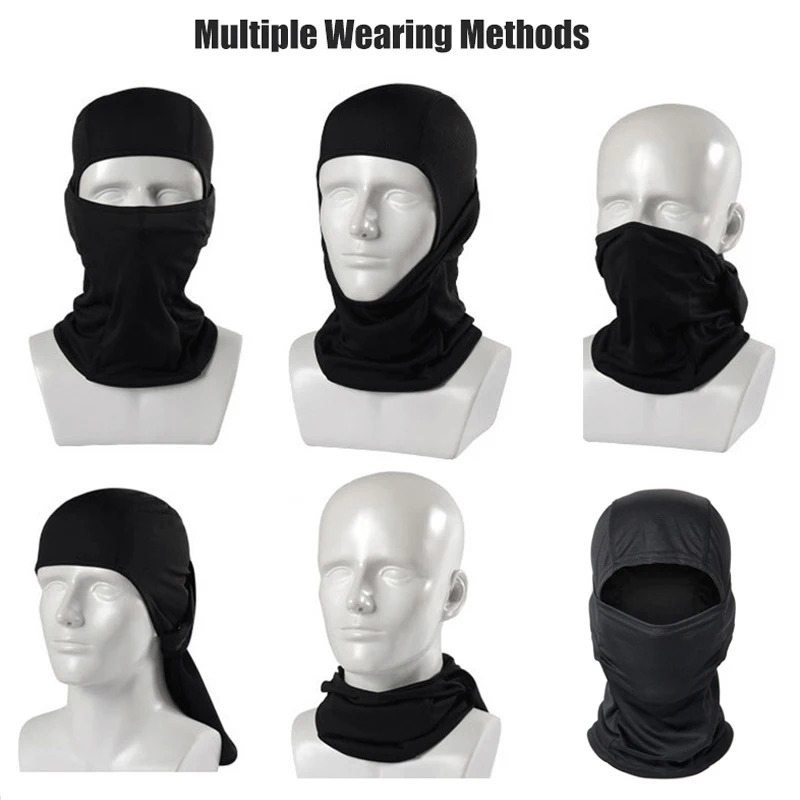 Hunting Outdoor Hats - หมวกบาลาคลาวาลายพราง สำหรับปั่นจักรยาน ปิดหน้าเต็มใบ สำหรับกีฬากลางแจ้ง ล่าสัตว์ เดินป่า