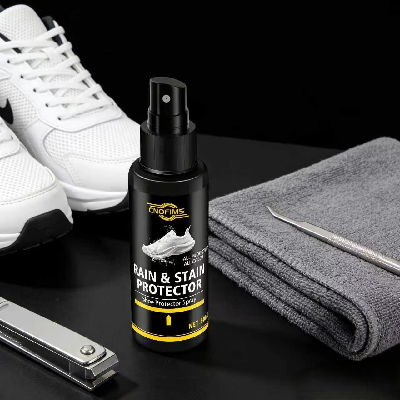 Bear Spray Protection - สเปรย์ป้องกันน้ำและคราบรองเท้า 50 มล. - ปกป้องทุกสี ป้องกันน้ำ