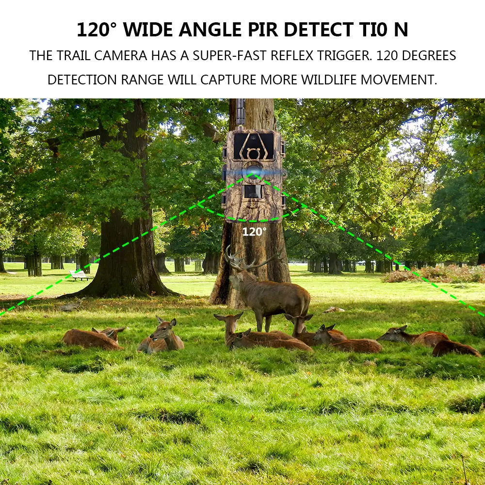 กล้องติดตามสัตว์กันน้ำ 8K WiFi - Outdoor Hunting Camera Wifi บทวิจารณ์และราคา