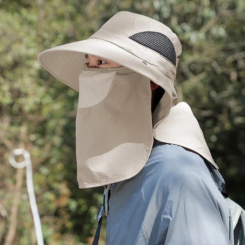 หมวกกันแดดแบบมีปีกคลุมคอสำหรับ - Mens Outdoor Hunting Hats บทวิจารณ์และราคา
