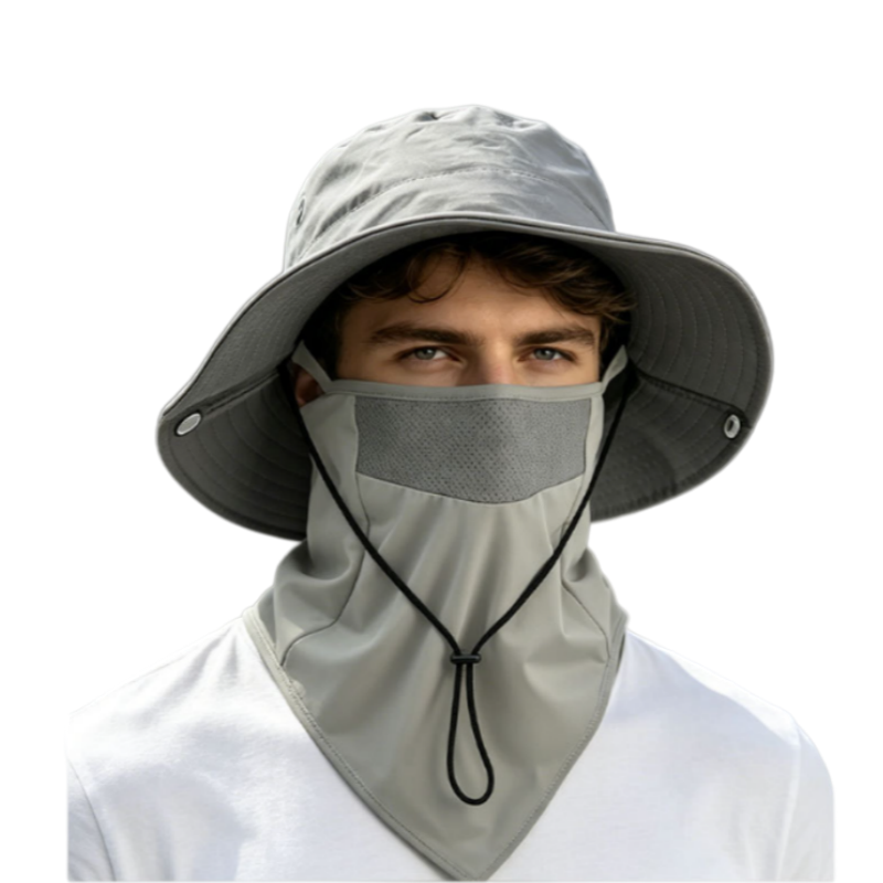 หมวกกันแดดฤดูร้อน ป้องกันรังสี - Mens Outdoor Hunting Hats บทวิจารณ์และราคา