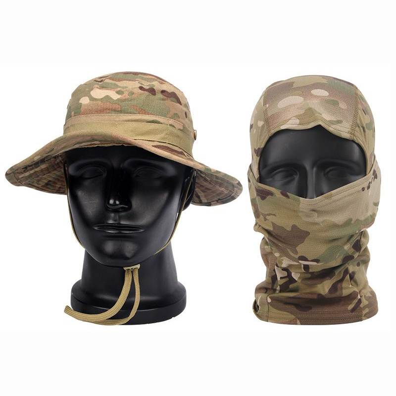 Camouflage Boonie หมวก Balacla - Mens Outdoor Hunting Hats บทวิจารณ์และราคา