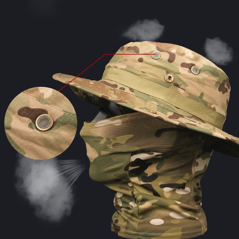 Camouflage Boonie หมวก Balacla - Mens Outdoor Hunting Hats บทวิจารณ์และราคา