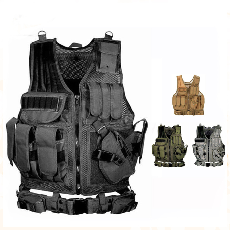 ปรับ MOLLE เสื้อกั๊กยุทธวิธี C - Hunting Outdoor Game บทวิจารณ์และราคา