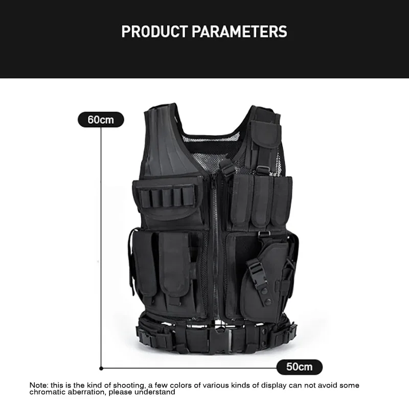 ปรับ MOLLE เสื้อกั๊กยุทธวิธี C - Hunting Outdoor Game บทวิจารณ์และราคา