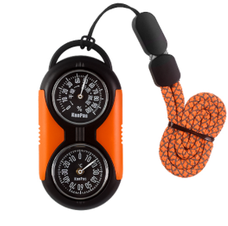 ชุดเครื่องวัดอุณหภูมิและเข็มทิ - Hunting Outdoor Thermometer บทวิจารณ์และราคา