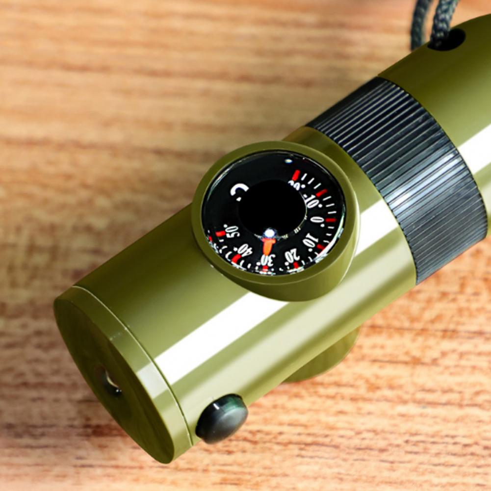 นกหวีดอเนกประสงค์ 7-in-1 พร้อม - Hunting Outdoor Thermometer บทวิจารณ์และราคา