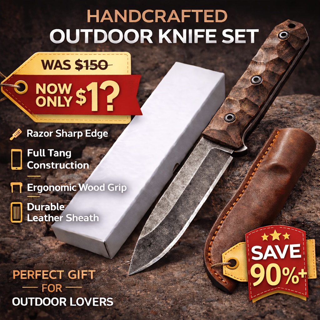 มีดอเนกประสงค์สำหรับใช้งานกลาง - Outdoor Hunting Gifts บทวิจารณ์และราคา