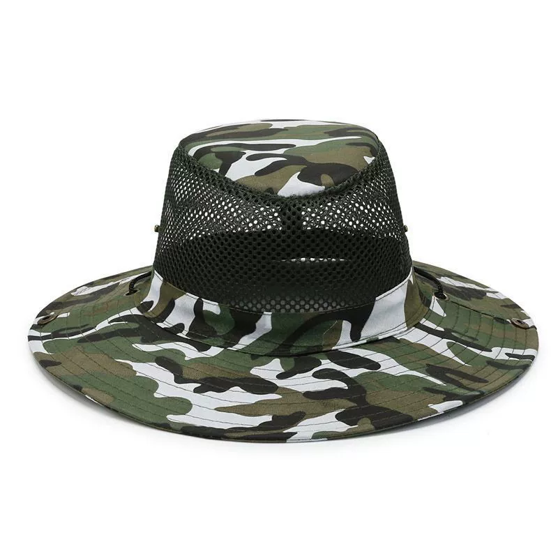 หมวกตกปลา ป้องกันรังสียูวี ลาย - Mens Outdoor Hunting Hats บทวิจารณ์และราคา