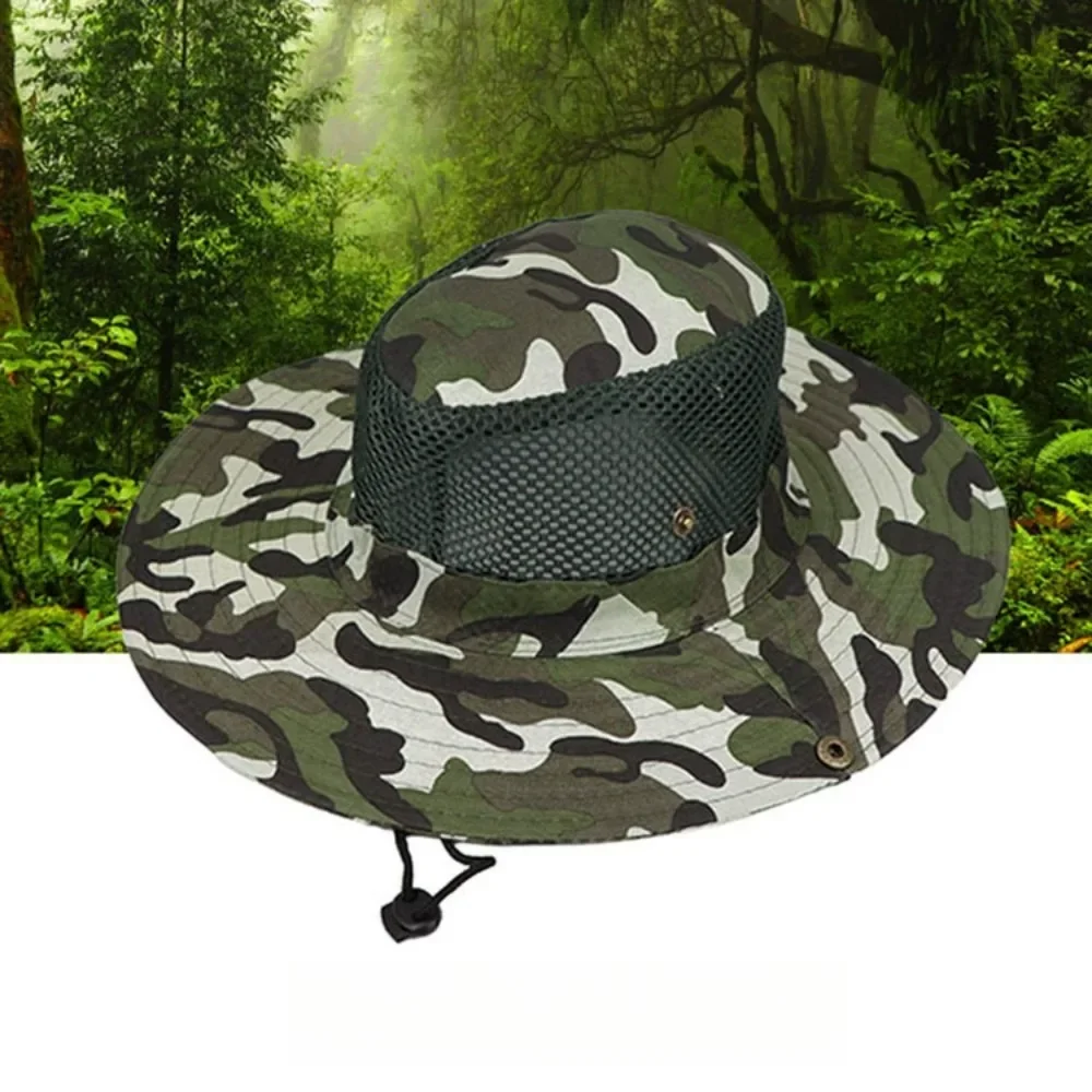 หมวกตกปลา ป้องกันรังสียูวี ลาย - Mens Outdoor Hunting Hats บทวิจารณ์และราคา