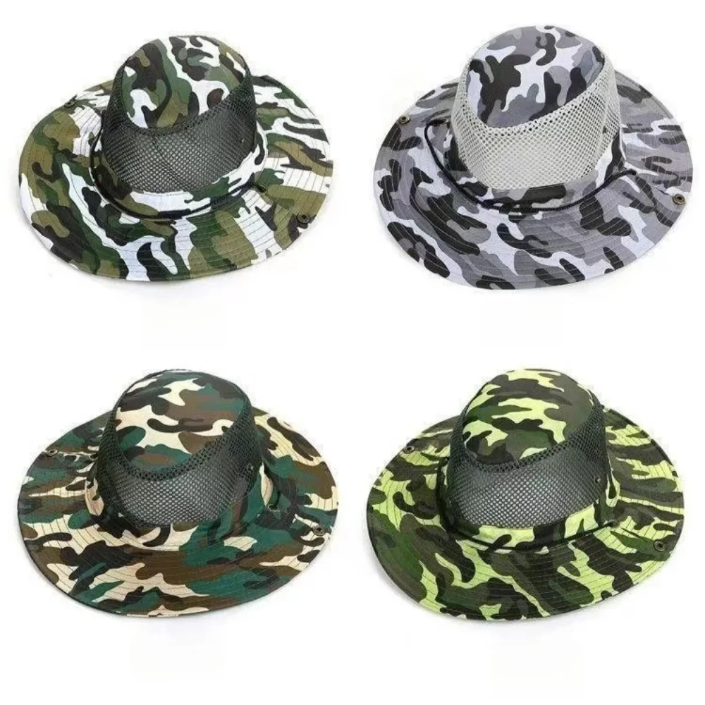 หมวกตกปลา ป้องกันรังสียูวี ลาย - Mens Outdoor Hunting Hats บทวิจารณ์และราคา
