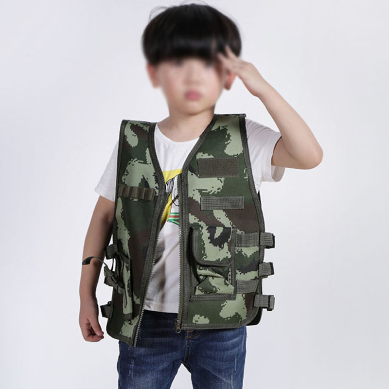 เสื้อกั๊กสำหรับเด็กกลางแจ้งเสื - Hunting Outdoor Game บทวิจารณ์และราคา