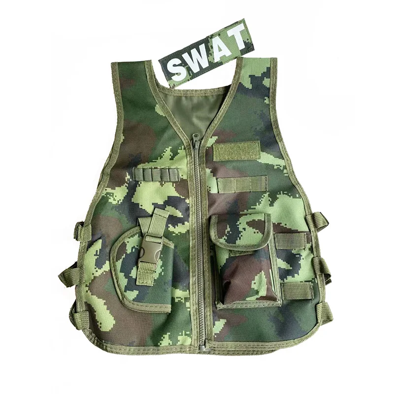เสื้อกั๊กสำหรับเด็กกลางแจ้งเสื - Hunting Outdoor Game บทวิจารณ์และราคา