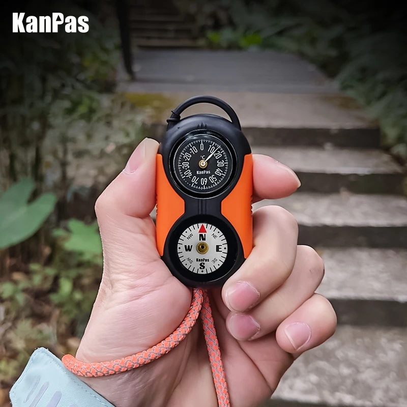 ชุดเครื่องวัดอุณหภูมิและเข็มทิ - Hunting Outdoor Thermometer บทวิจารณ์และราคา