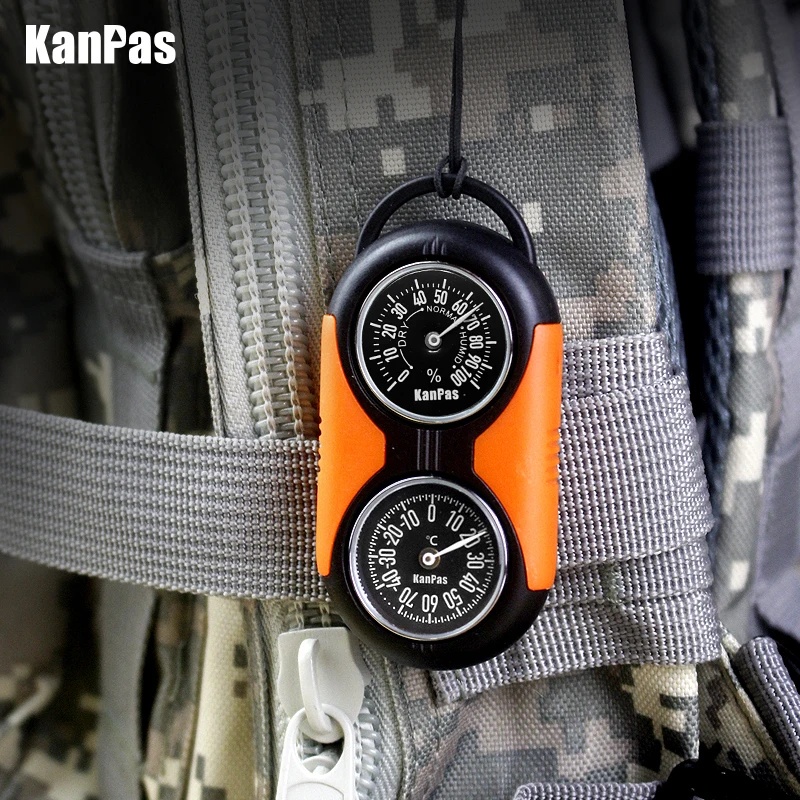 ชุดเครื่องวัดอุณหภูมิและเข็มทิ - Hunting Outdoor Thermometer บทวิจารณ์และราคา