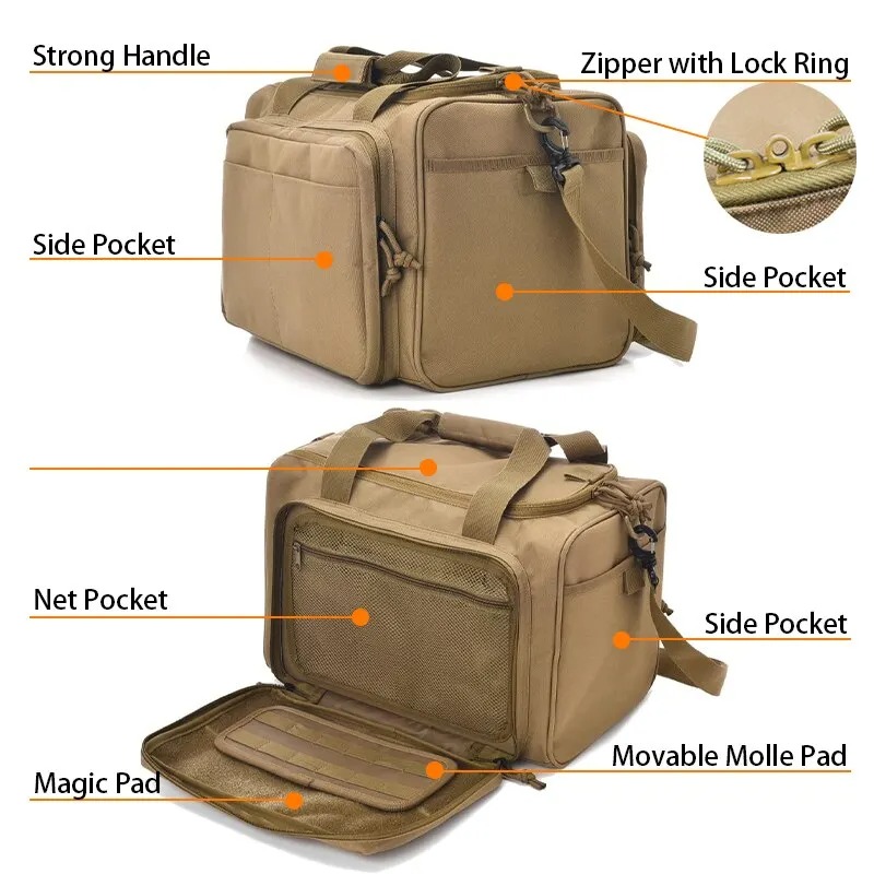 กระเป๋าเก็บปืนพร้อมระบบ MOLLE  - Outdoor Hunting Range บทวิจารณ์และราคา