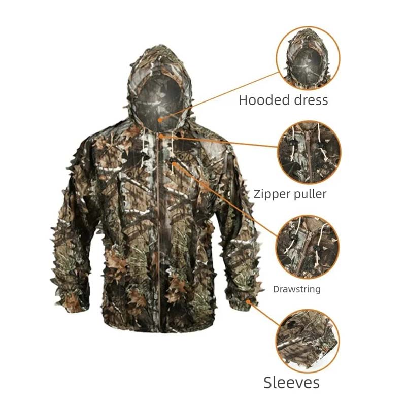 ชุดลายพรางไบโอนิคสำหรับฤดูร้อน - Hunting Outdoor Game บทวิจารณ์และราคา