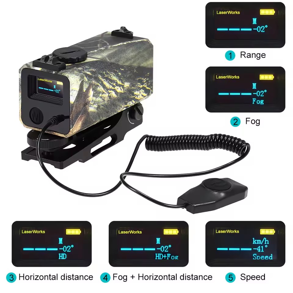 มินิเลเซอร์ช่วงอัตโนมัติ Finde - Outdoor Hunting Range บทวิจารณ์และราคา