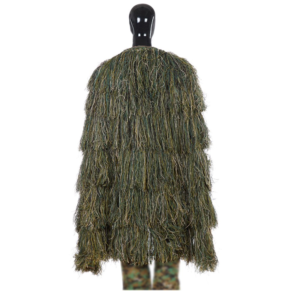 ที่มีน้ำหนักเบา Ghillie ปอนโชเ - Ghillie Suit Woodland บทวิจารณ์และราคา