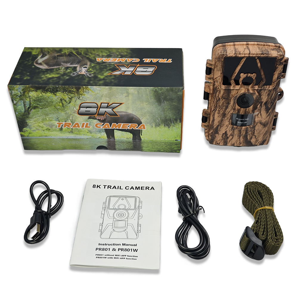 กล้องติดตาม PR801W Ultra Clear - Outdoor Hunting Camera Wifi บทวิจารณ์และราคา