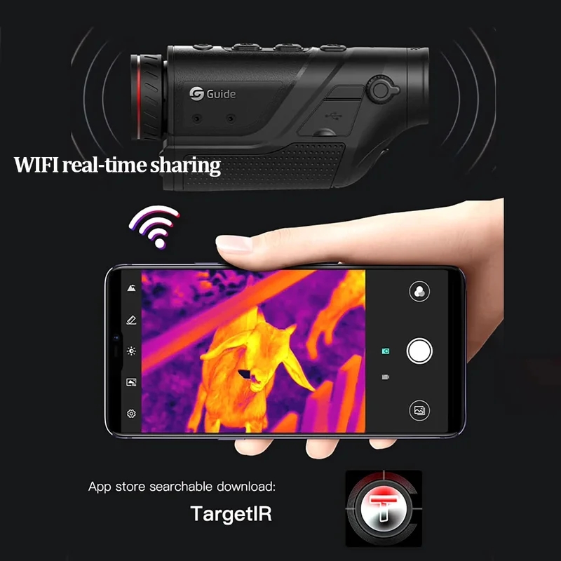 กล้องถ่ายภาพความร้อน Guide TD2 - Outdoor Hunting Camera Wifi บทวิจารณ์และราคา