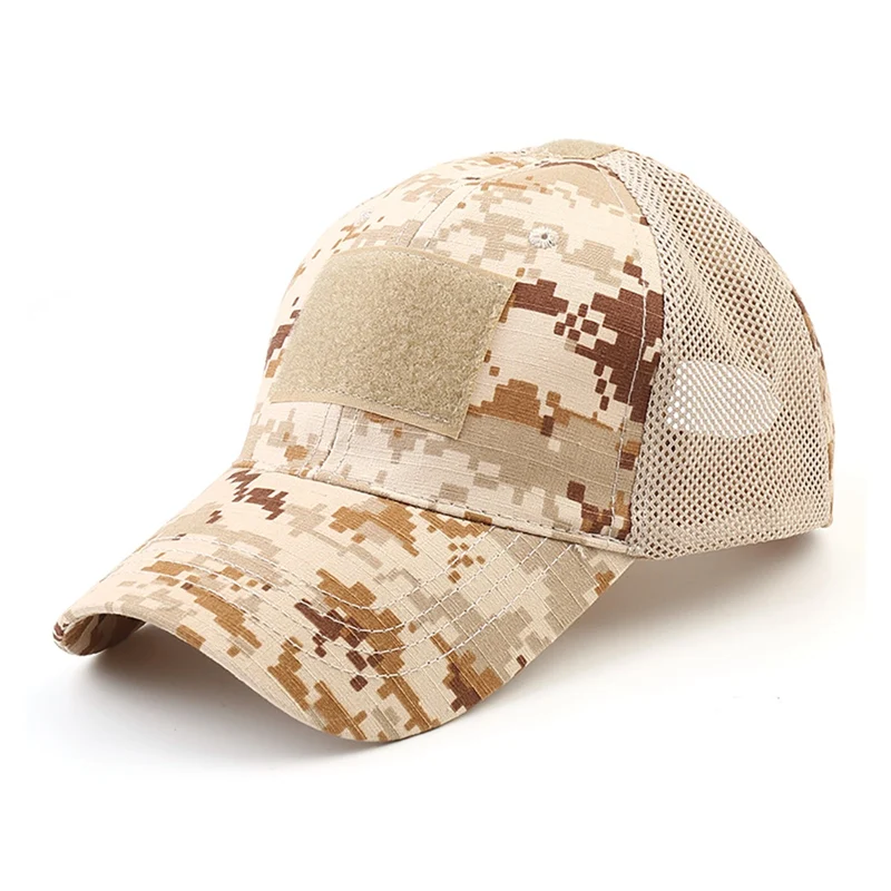 หมวกแก๊ปตาข่ายลายพรางมัลติแคมแ - Hunting Outdoor Hats บทวิจารณ์และราคา