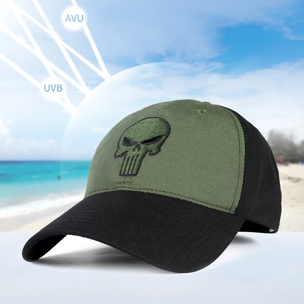 หมวกแก๊ปเบสบอลยุทธวิธีกลางแจ้ง - Hunting Outdoor Hats บทวิจารณ์และราคา